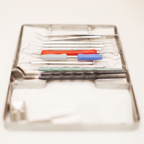 A Prepared Instrument Tray